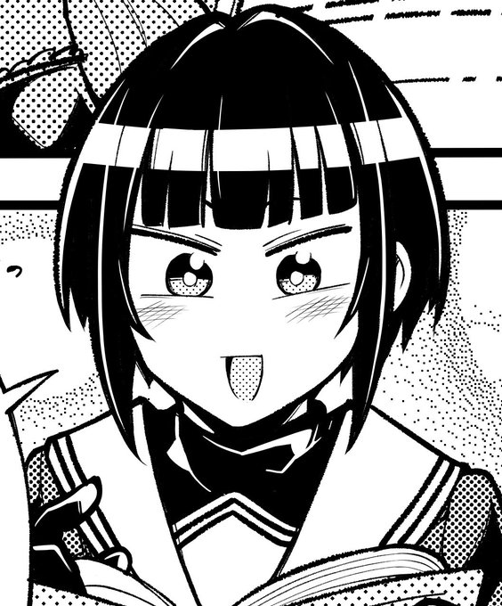 歌姫庭園新刊の武ドル本仕上げ中。かわいい千夜ちゃんいっぱい描けました。 