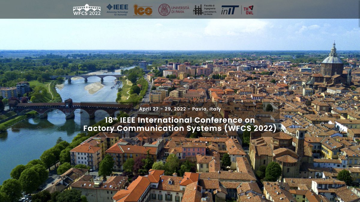 #WFCS2022 wird in Pavia, Italien stattfinden. Vor 10 Jahren war die Konferenz in Lemgo. Dieses Mal sind wieder Kollegen vom inIT an der Organisation der WFCS in Pavia beteiligt. 

Weitere Infos über LinkedIn: t1p.de/wfcs2022