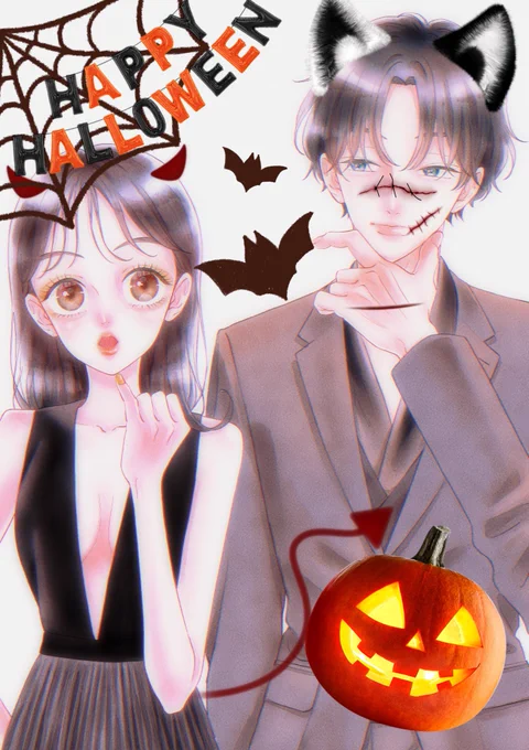 ひとあしお先にハッピーハロウィン🎃🖤🧡 