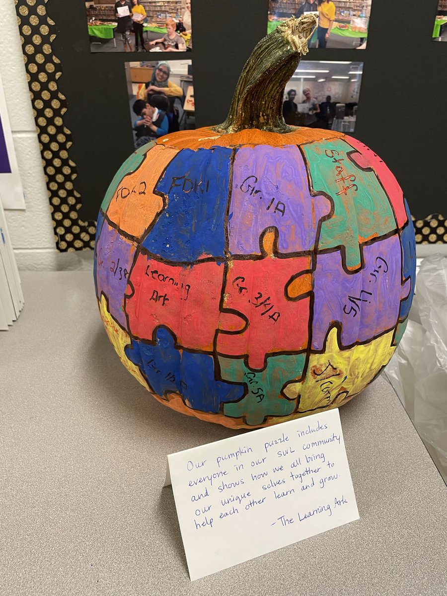 Annual Pumpkin Contest <a href="/LaurierPs/">Sir Wilfrid Laurier PS</a>  Our theme this year was #inclusion Thank you to <a href="/LongosMarkets/">Longo's</a> for donating pumpkins for our students 🎃 <a href="/PeelSchools/">Peel District School Board</a> <a href="/PDSB_Libraries/">PDSB Library Learning Commons</a>