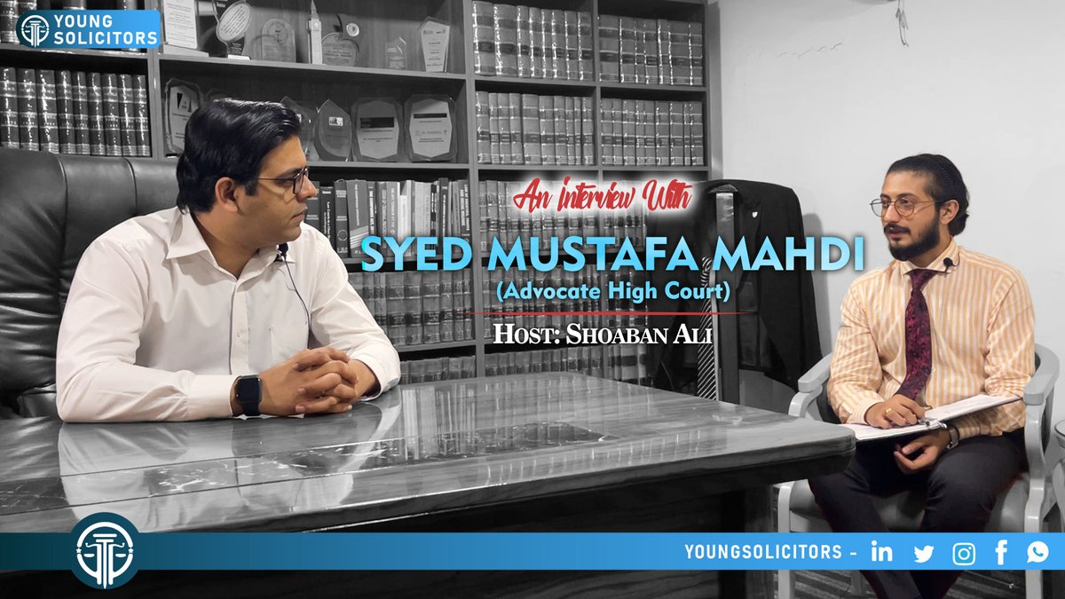 YoungSolicitors's tweet photo. Syed Mustafa Mahdi | Advocate - Arbitrator | FCIArb, FAMINZ, FMIArb
https://t.co/tBAhnQ1BhB
Syed Mustafa Mahdi is a common law qualified lawyer with a professional experience of 10 years &amp; practising High Court Sindh, Pakistan.
#YoungSolicitors #Arbitration #lawyers https://t.co/s0PB7mnY7P