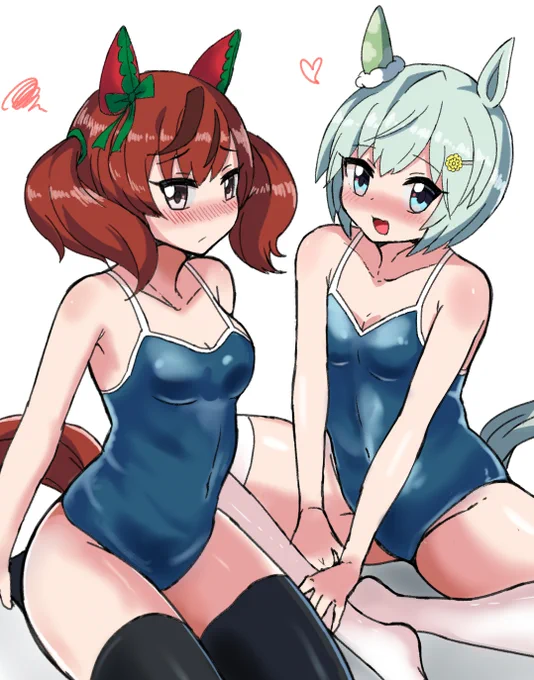 トレセンのスク水、これにならないかな～って紀元前から考えてる 