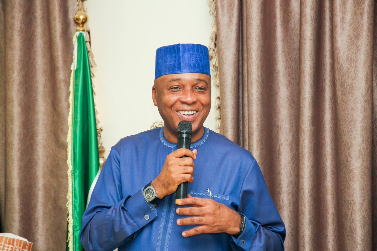 bukolasaraki's tweet image. This morning, I hosted all the Kwara State delegates to the #PDPConvention at my home for breakfast.

#PowerToThePeople!