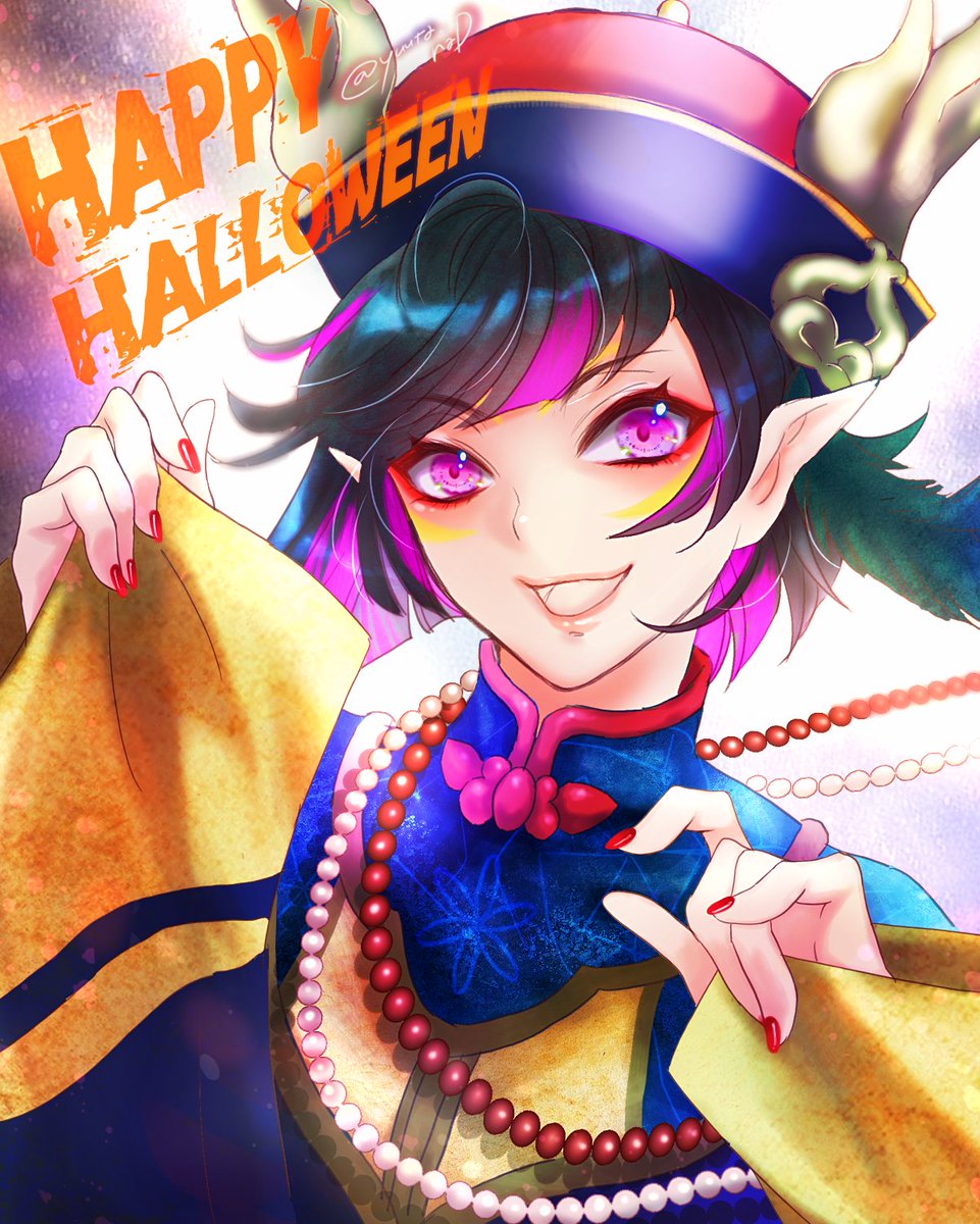 なでぃ ツイステとヒプマイ絵垢 S Tweet Halloween21 ハッピーハロウィン ツイチャン見ながら塗り塗り 画面見ちゃってなかなか進まないｗ スケアリーモンスターズ リリア様完成 みんなかっこいい衣装で描きたくなるね これは来月もハロウィン絵描いてそうだ