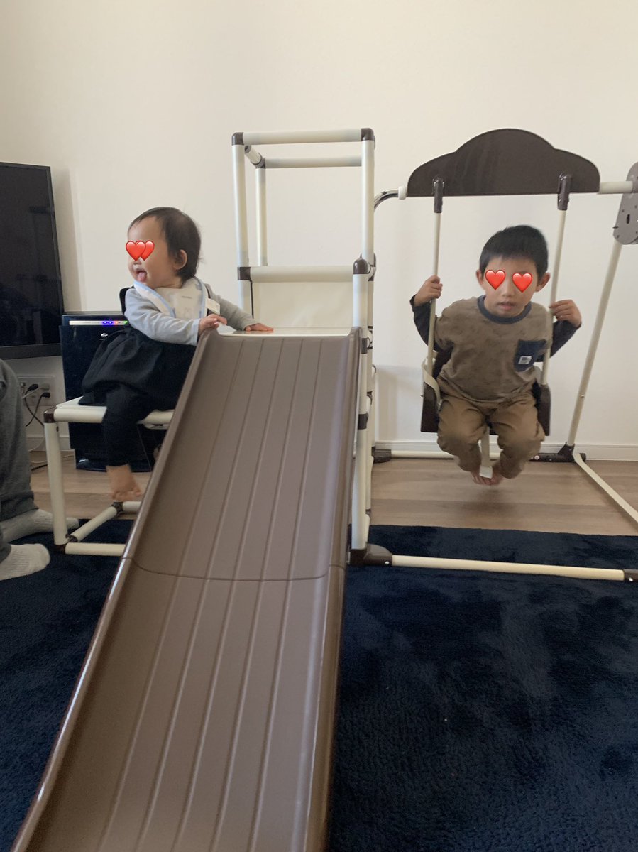vs2ib's tweet photo. 4歳の息子19時15分就寝🤣
0歳の娘より早い💦
家にジムが来たお陰か？！
#ママ垢さんと繋がりたい https://t.co/bk6MNUE0d7