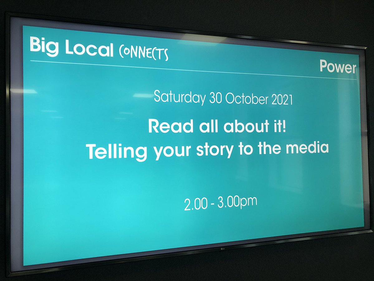 harriet1marsden's tweet photo. Oh it’s me now *gulp* #connects21 #biglocal #journalistatlarge #currentlybrickingit https://t.co/jXkL5VuRKe