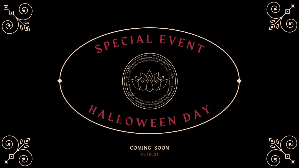 NWSCM_official's tweet photo. Special Event for Halloween Day 2021
— “ กำเนิดจากความมืด ยิ่งกว่าอนธการ จงชำระล้างความไม่บริสุทธิ์ ”
                / coming soon 🔮 https://t.co/udveF5Gjkh