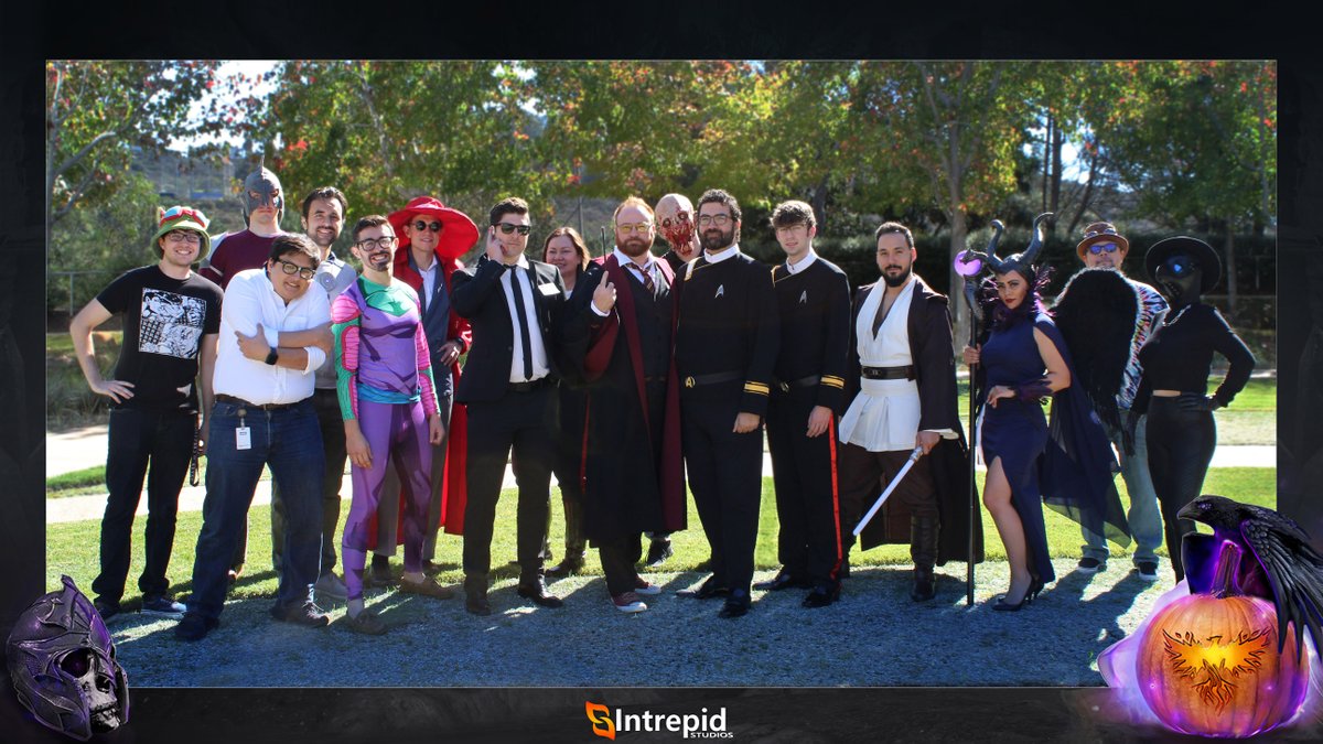AshesofCreation's tweet photo. 🤓 We are officially all geeked up for our #IntrepidLife Halloween Costume Contest!

🦸‍♂️ 🦹‍♀️ Which costume do you think won the prize for most creative? https://t.co/7lyssyn45q