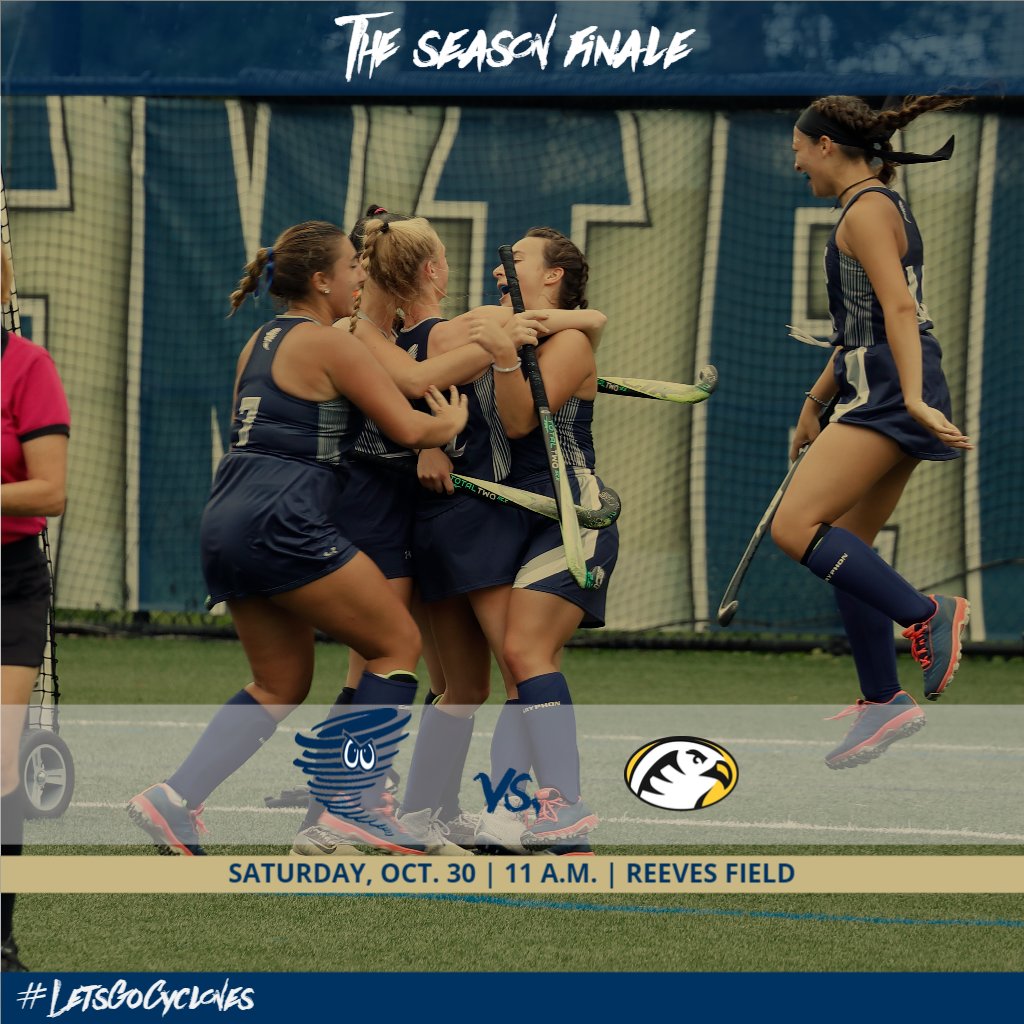 The time has come for the season finale for @CentCyclones_FH!! The Cyclones host Cedar Crest today at 11 a.m. If you can't join us, follow along: 
Live stats: centenarycyclones.com/sidearmstats/f…
Video Feed: atlanticeastnetwork.com/centenary/