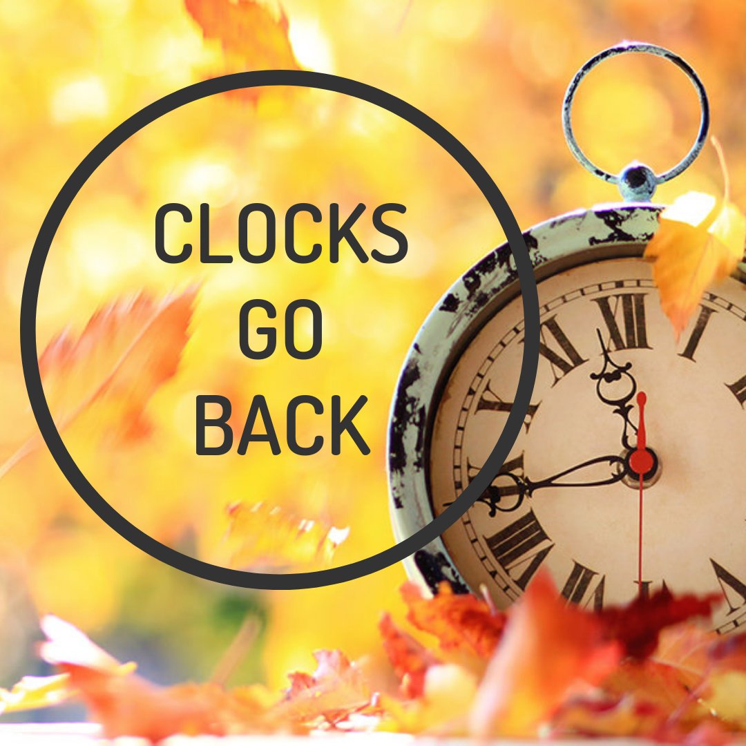 ReviveChurchUK's tweet photo. CLOCKS GO BACK!
Fall back...it's that time again! Don't forget that the clocks go back tonight!
See you all tomorrow! #SundaysAtRevive https://t.co/vruTVecyNR