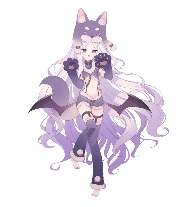 🎃ひなはろ/立ち絵🎃おおかみ
#ブルアカ #空崎ヒナ #ひなはろ 
