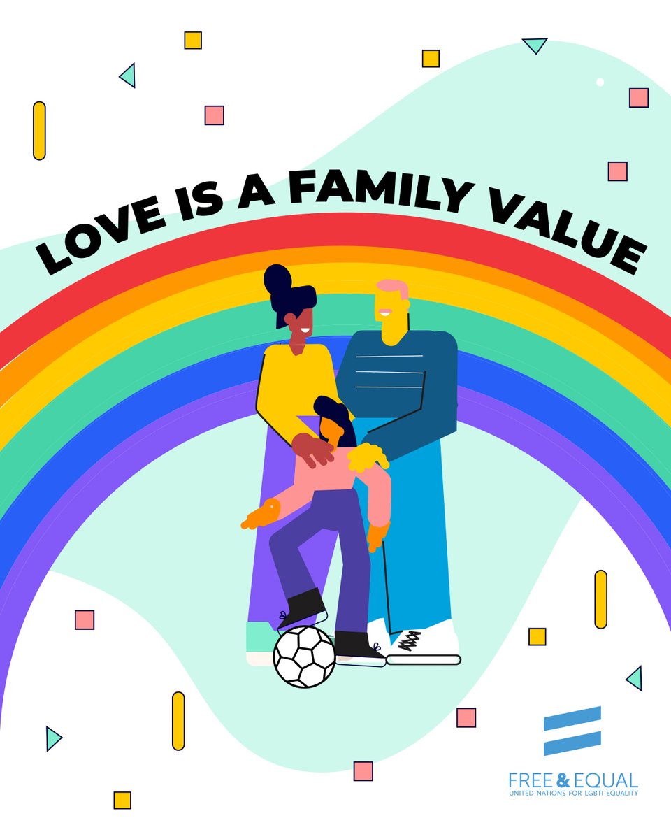 Love and support are the ingredients that make a group of people a family! #LoveIsAFamilyValue #FamilyValues #LGBTIQ+