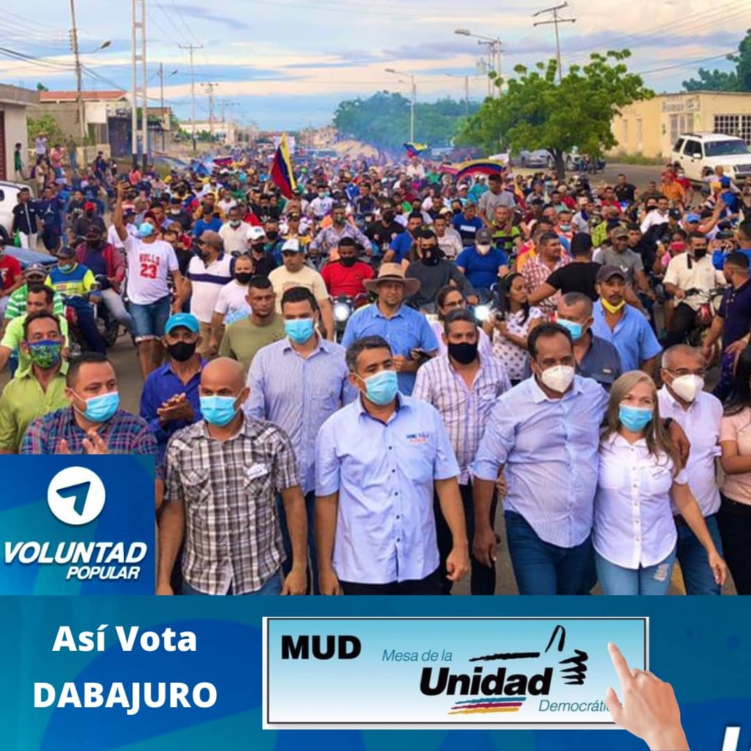 VPDabajuro's tweet photo. ¡Dabajuro Quiere Cambio!
Masivo apoyo a nuestro próximo Alcalde Daniel Villa @villafalcon1 y el próximo Gobernador @sirit_eliezer en el Inicio de Campaña. https://t.co/VrKZebS3QK