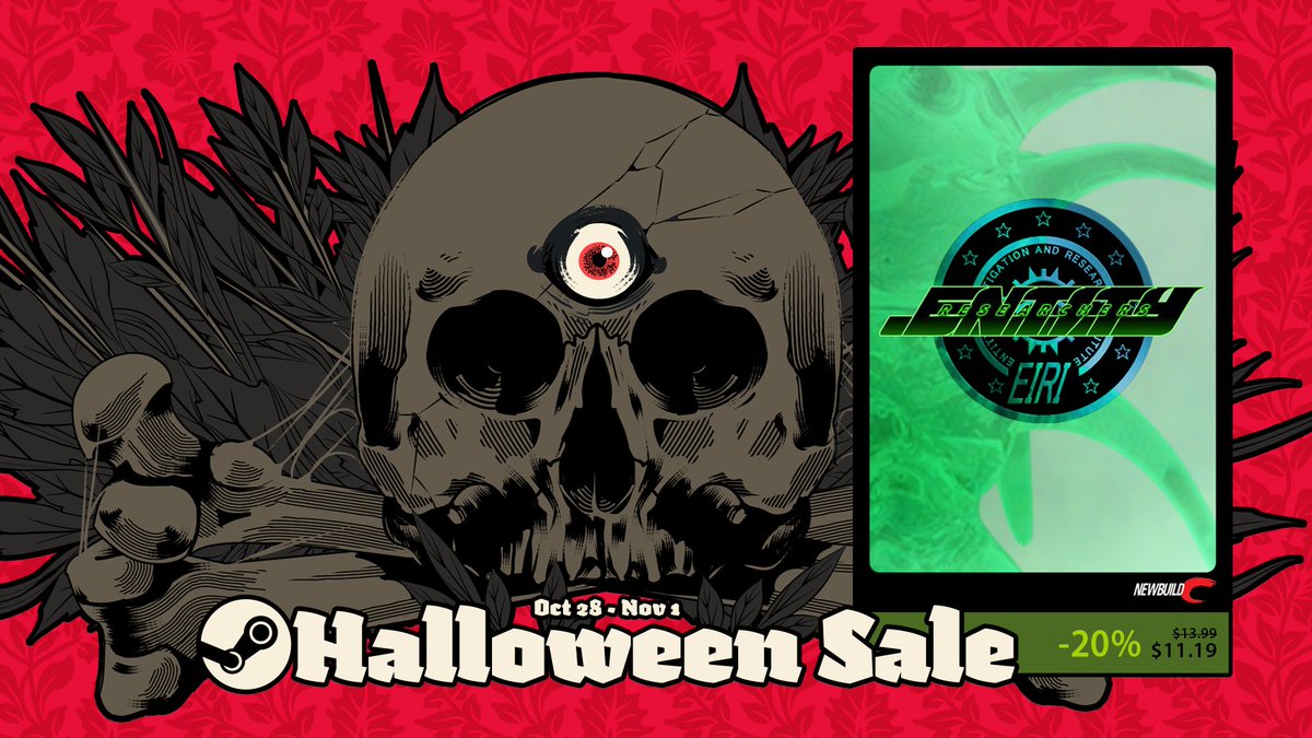 newbuildc's tweet photo. 🎃#EntityResearchers is 20% off for the @Steam Halloween Sale until November 1st.
👽For dweebs by dweebs
💀https://t.co/mTMwGWrMP1
👻#indiegame #indiedev #pixelart https://t.co/8KfAmG2yEv