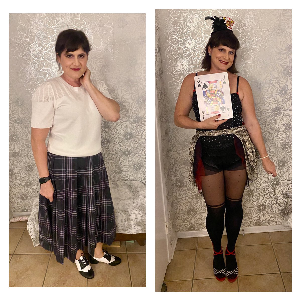 My two Audrey Horne interpretations for  #halloween2021 #twinpeaks #davidlynchcharacters