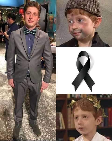 DaF_MaR7's tweet photo. Fallece en fuerte accidente octavo. Ocaña, mejor conocido como Benito de la serie '' Vecinos''
Mi más sentido pésame ala familia... #Deultimomomento
1998-2021
#vecinos
#OctavioOcaña
#QEPD https://t.co/0jjftTLB9P