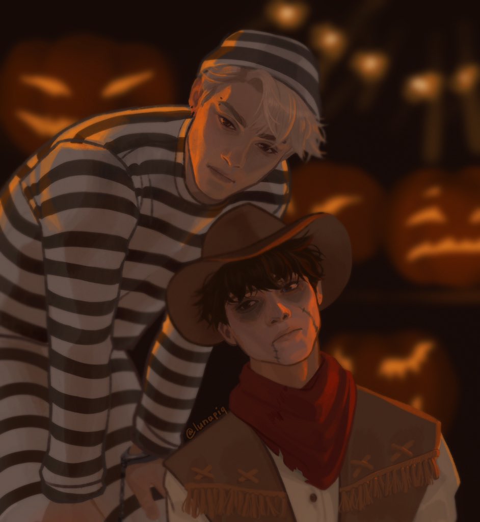 lunapiqs's tweet photo. Nicky’s halloween photo..? 🤭🎃
#andreil #aftg https://t.co/M7qUaqqToy