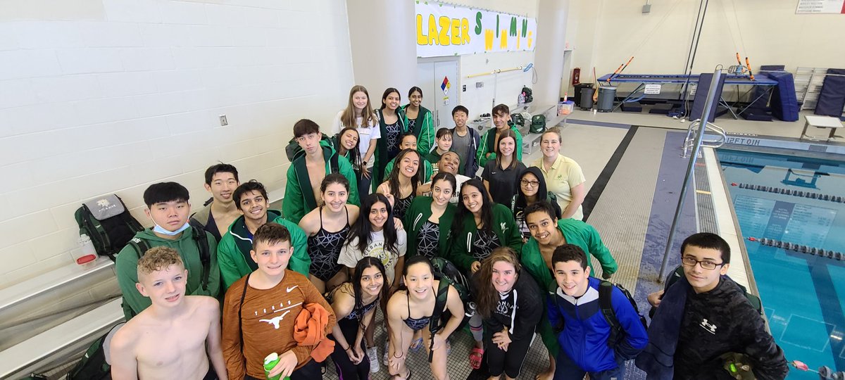 LTHSswimteam's tweet photo. LTHS beat IHS and Lufkin today. Good job team! Lots of time drops and the Boys 200 Medley Relay record broken!
#LaneBlazers #weBlazethepool #LTStrongertogether https://t.co/aRWml59VMC