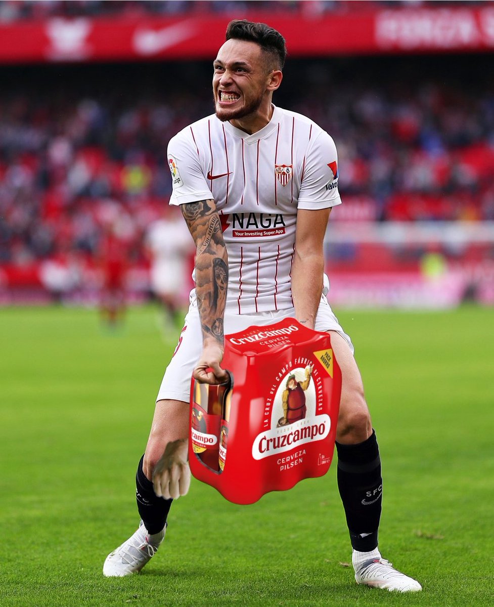 A más rts y me gusta le voy poniendo más cajas de Cruzcampo de litro a Ocampos.