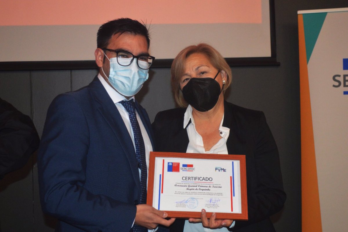 Gracias por el reconocimiento a nuestro Gremio Seremi de Economía , Gracias Sercotec. Siga la vocación de Servicio