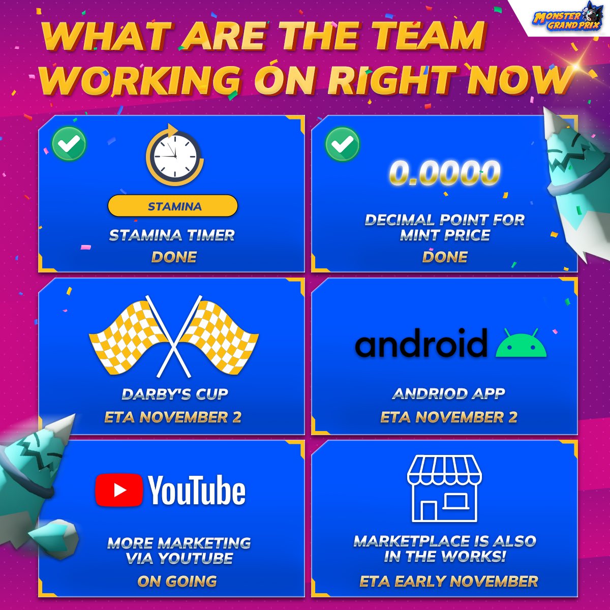 Monster Grand Prix BSC tweet media