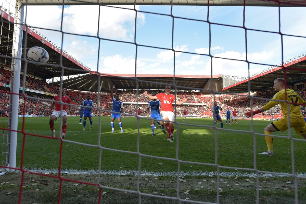 KGtopsnapper's tweet photo. Love the @jpearce05 celebration as the first goal is about to enter the net and what a save preventing @agilbey8 from extending the lead. #cafc #Sandgaardera https://t.co/cY8QL3QooB