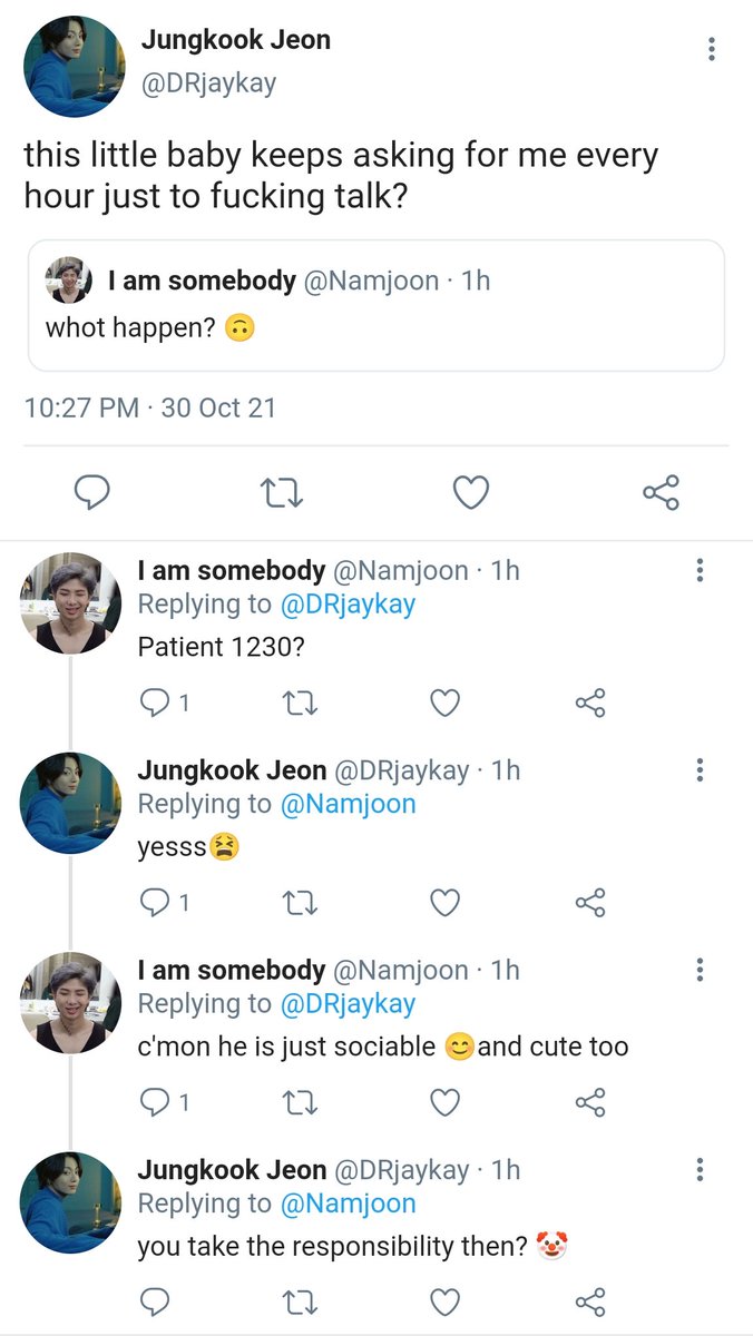 vkooksimp's tweet image. #taekookau where Patient Taehyung keeps disturbing Doctor Jungkook during his work hours until one day-
#taekook