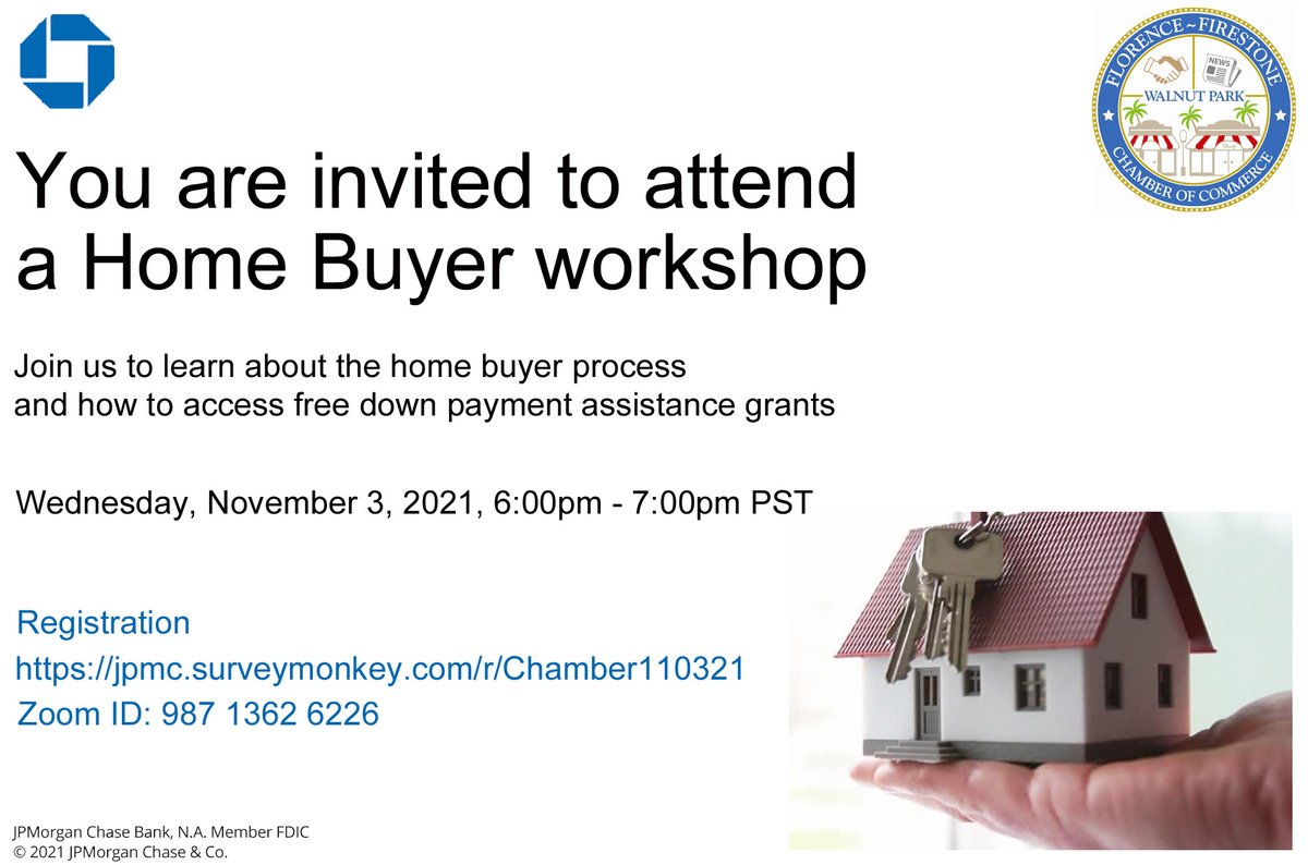 FFWPChamber's tweet photo. Learn the process of buying a home join use Nov 3rd via Zoom. https://t.co/x8lkOnFCbA
