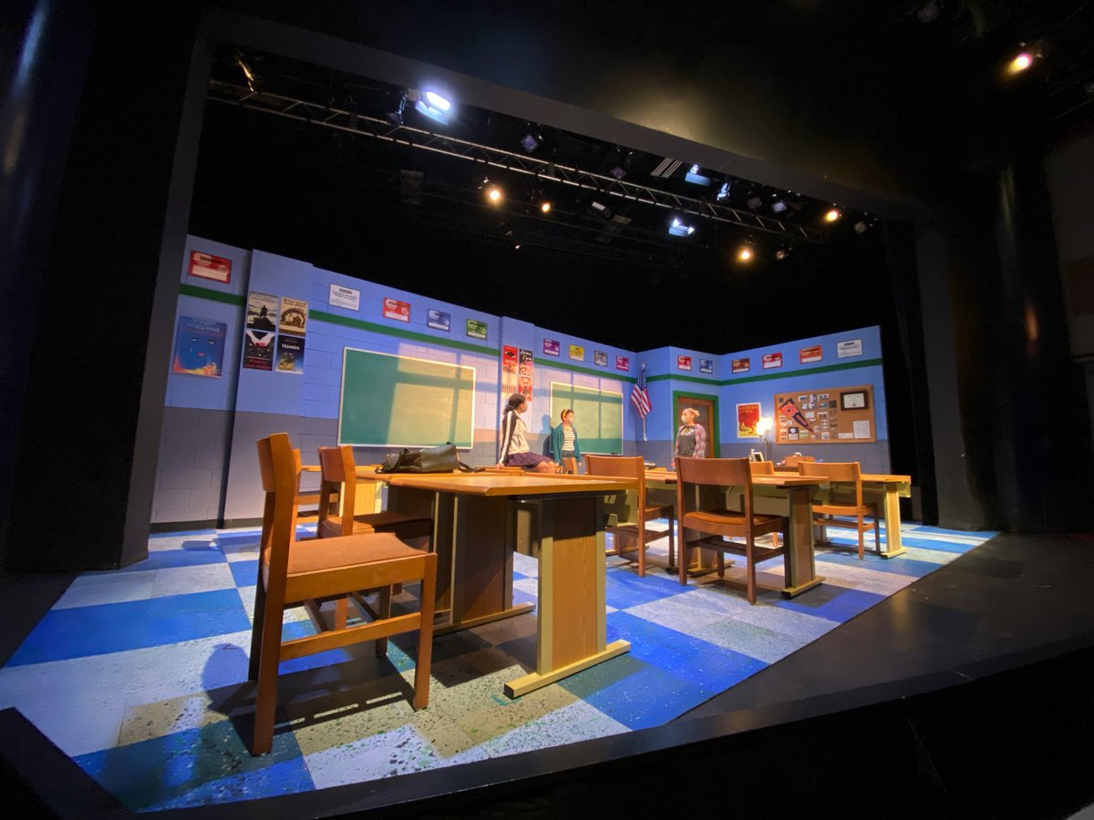 BUPlayers's tweet image. #StageShotSaturday
 #JohnProctorIsTheVillain
#Tech @BloomsburgU Student designers, actors, &amp;amp; crew getting  #ProfessionalDevelopment experiences!  Don’t miss it! buplayers.org for ticket details!