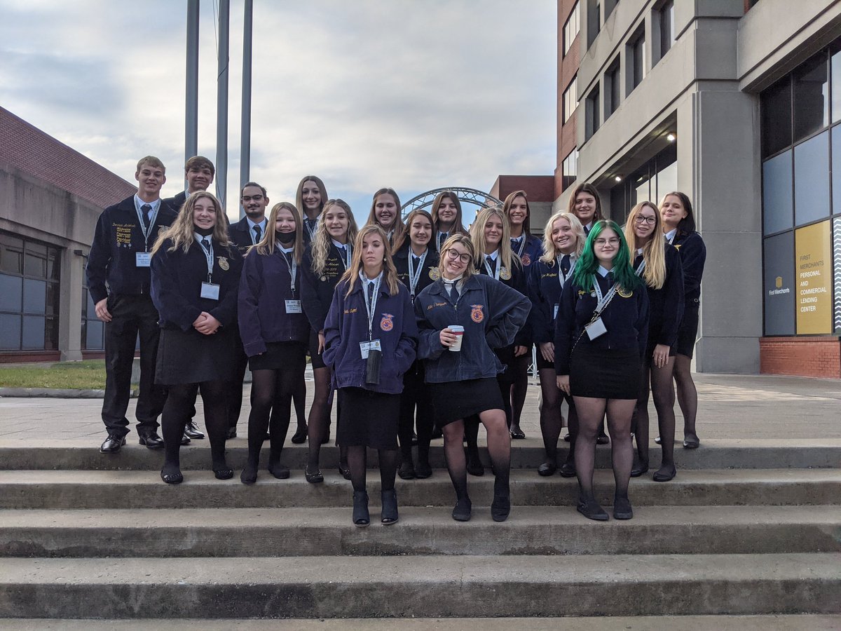 Wellington FFA members had an amazing time at the National FFA Convention. Congratulations to Taylor Bealer, Kinsey Grose, Savannah McKee, and Hailey Staffeld on receiving the American FFA Degree!