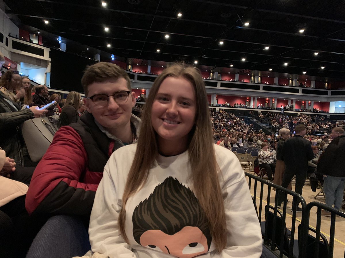 rugbywidow's tweet photo. @rickastley We are here, looking forward to finally seeing you after many cancellations https://t.co/x8h6lHQXCr