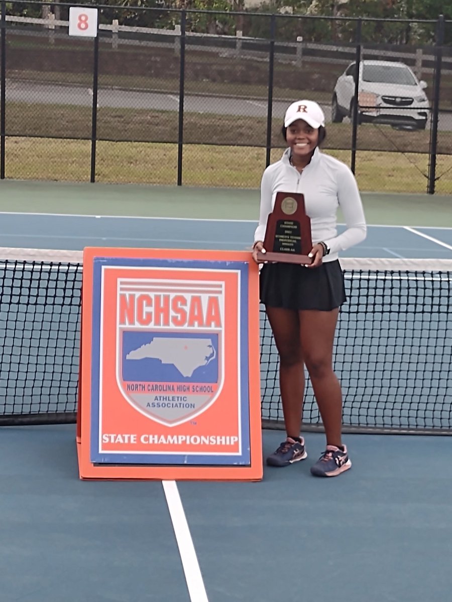 JMRHSTennis's tweet photo. Your 2021 2A Individual Singles State Champion! #ringseason #missioncompleted @JMRHS_Athletics @JMRHSPrincipal @CHillloves1 https://t.co/cjJAEM9WIq