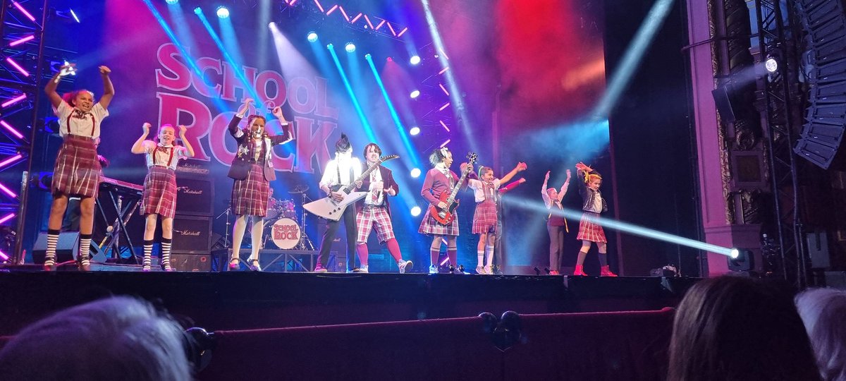Fantastic performance <a href="/SchoolOfRockUK/">School of Rock</a>