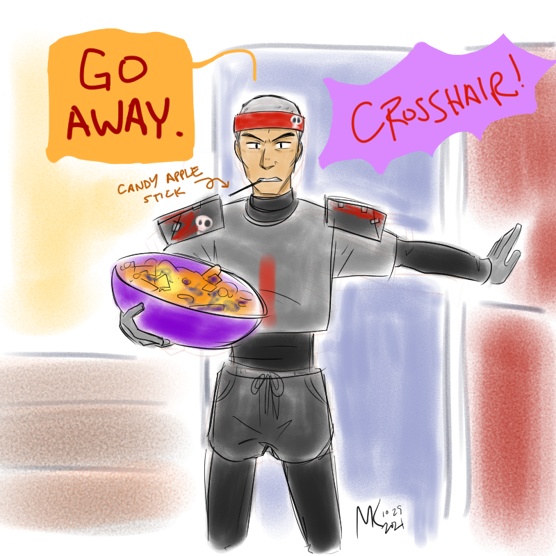 m0rt2l_k0mb2t's tweet photo. A Halloween-related contribution for #BadBatchtober
#TheBadBatch #StarWars #artistsontwitter https://t.co/uOkvWmmcRI
