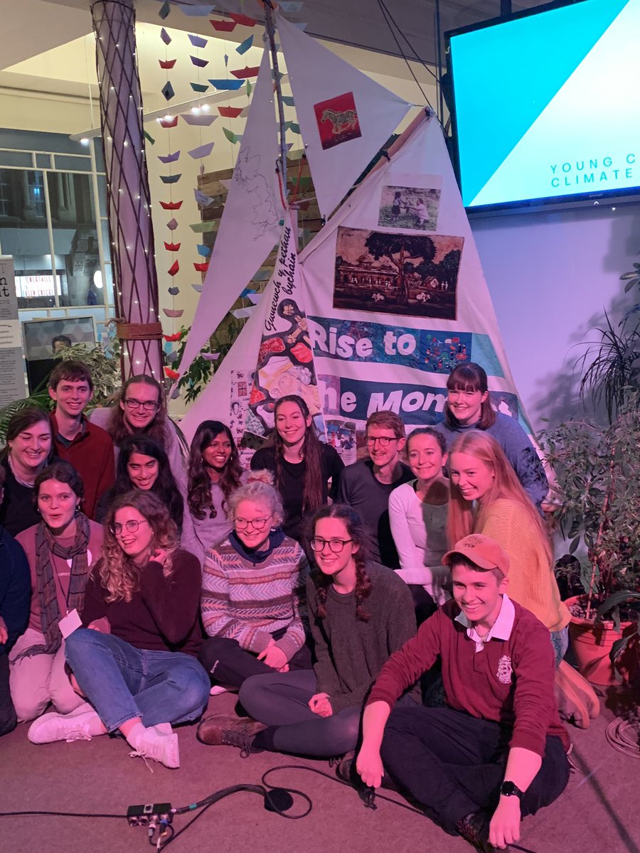 Thrilled to be with the inspiring #YCCN as they complete their G7 to COP relay.