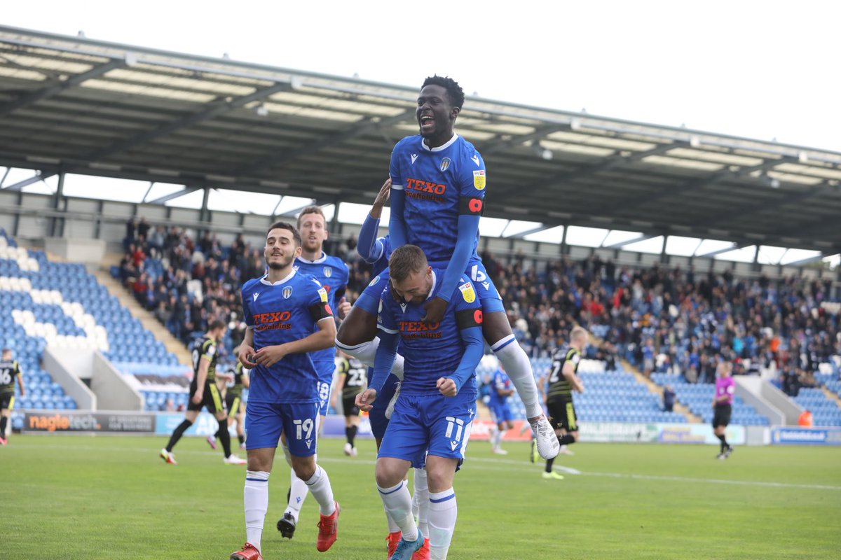 ⁦<a href="/ColU_Official/">Colchester United FC</a>⁩ 1-0 Scunthorpe ⁦<a href="/TheGazette/">The Gazette</a>⁩ what a start!