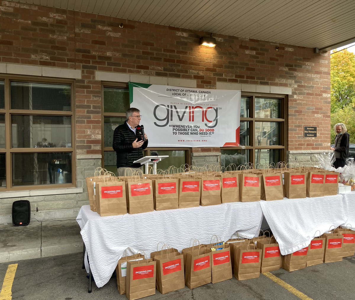 JimWatsonOttawa's tweet photo. I am happy to recognize the efforts of the volunteers and supporters of the Felix Y Manalo foundation Aid to Humanity event. I want to thank you all for your service and contribution to the community. https://t.co/KTO3MfkXpz
