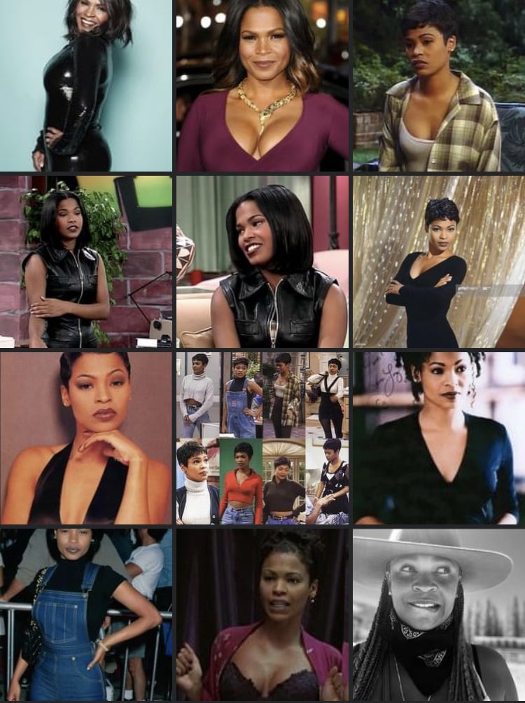 Happy Birthday today NIA LONG Collage  