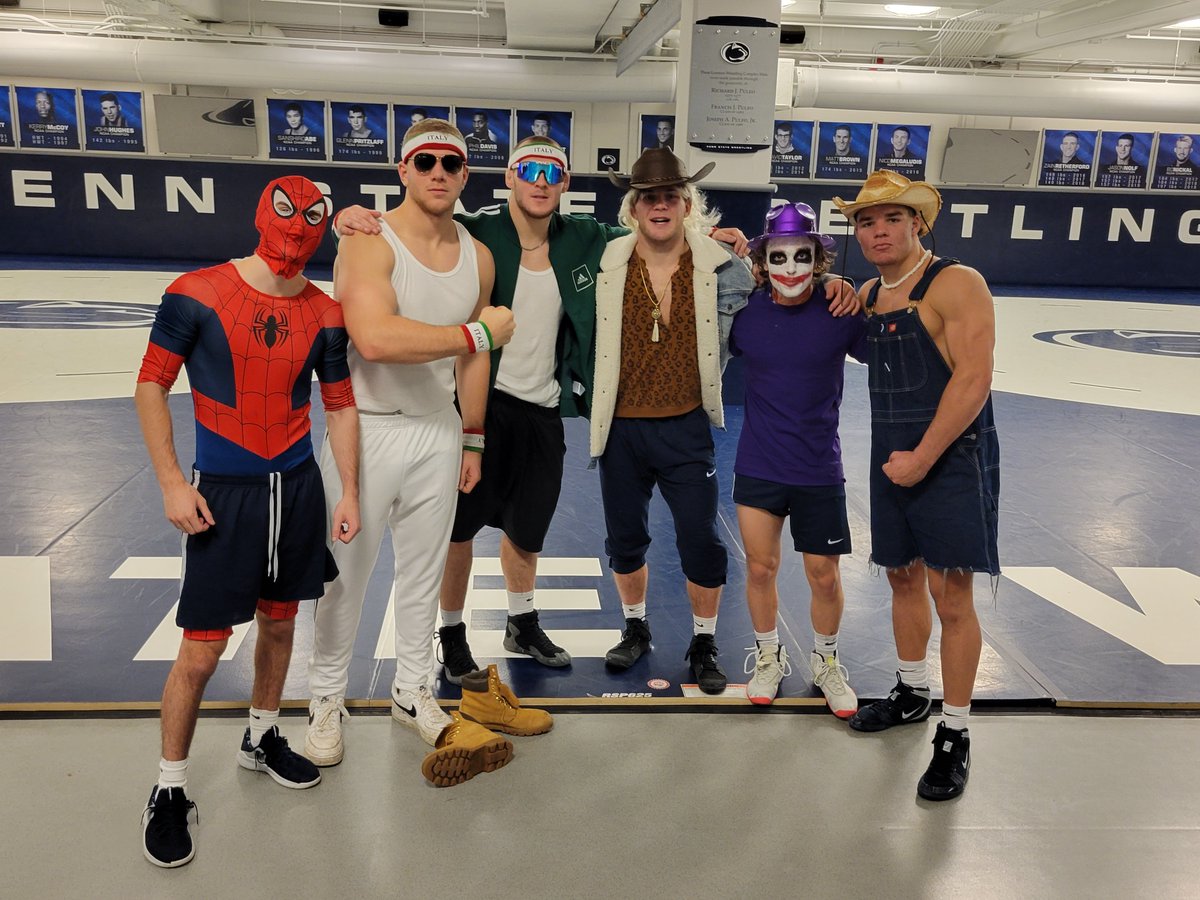 Happy Halloween! #PennStateWrestling #SpookyScarySkeleton