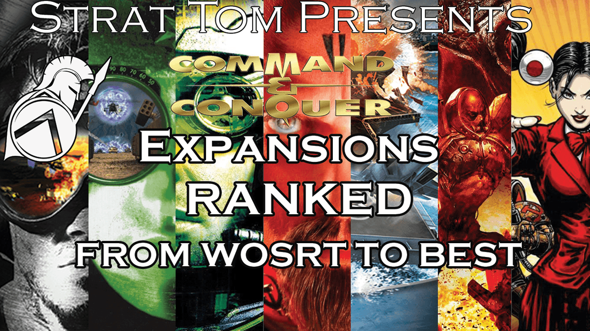 strat_tom's tweet photo. I'm back with another RANKED video. Today we look at every Command and Conquer Expansion - RANKED From Worst to Best. And always remember...

Your feeling of helplessness is your best friend, Savage!

https://t.co/F0M5VfjXCT https://t.co/0s3ZKdWwMQ