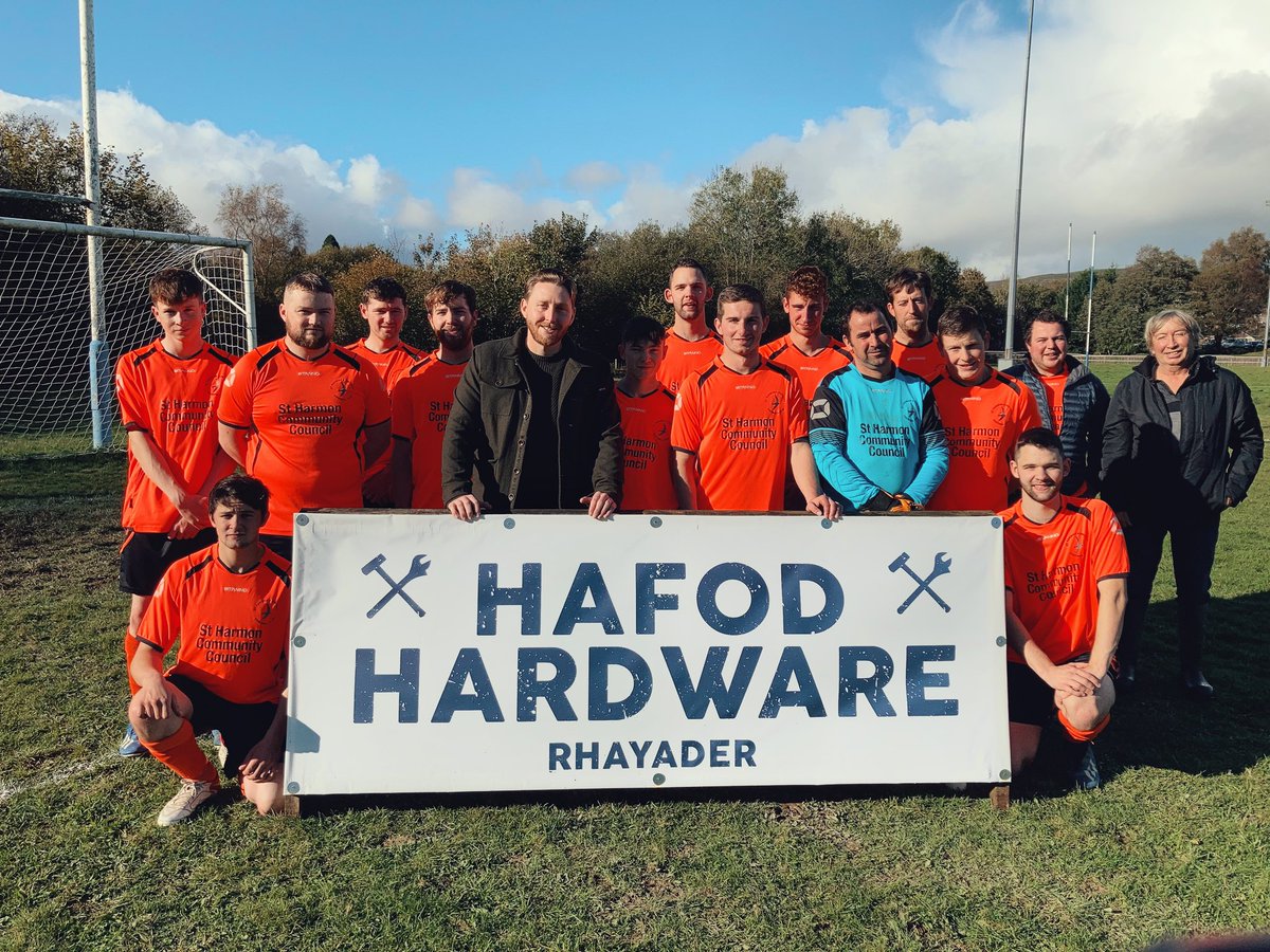 Hafod Hardware are pleased to sponsor St. Harmon football club for todays game at home against Newcastle. We wish everyone at @stharmon123 the very best for the rest of the season.