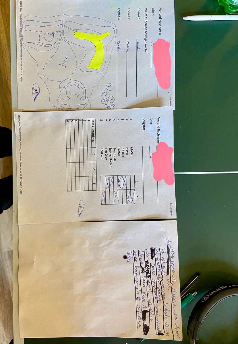 LadenDer's tweet photo. Es entstehen wieder super Arbeiten im TRANSFORMER Workshop dieses Wochenende! 
Die Kinder entwickeln eigene Texte zu ihren Themen und basteln dazu ihre eigenen Beats.
Seid gespannt auf neue Songs 🎤
@RomanoSumnal @DSFLeipzig #kulturmachtstark #rapworkshop #songproduktion https://t.co/HBBttNz7hE