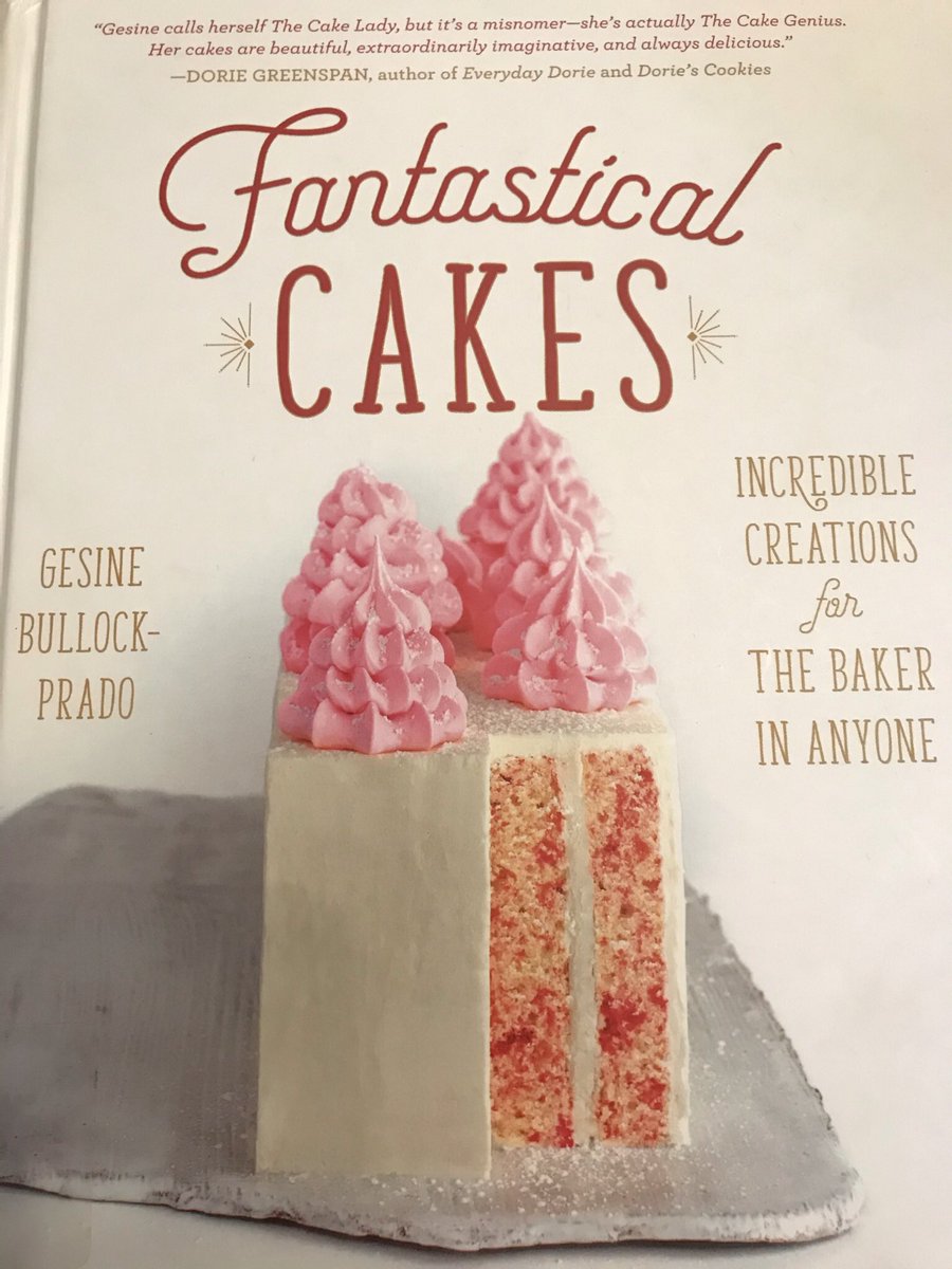 GingerooBakery's tweet photo. Hi! @gesinebp I was browsing through your “Fantastical Cakes” book that I borrowed from the library (I think I will buy it now!!) and I cannot find any mention of the cake pictured on the cover??? Will you enlighten me please??? https://t.co/S52wXgAkww