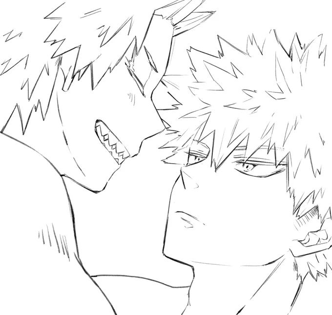 切爆絵本第2弾の表紙なんですがどっちが良いか最後まで悩む

秋ですがずっと描きたかったお話なので、11月ですがタイトルは「カブトムシとクワガタムシ」です(虫の話ではありません)
私が沼ったきっかけになったプール回オマージュ本です(切爆〜烈爆の絵本) 