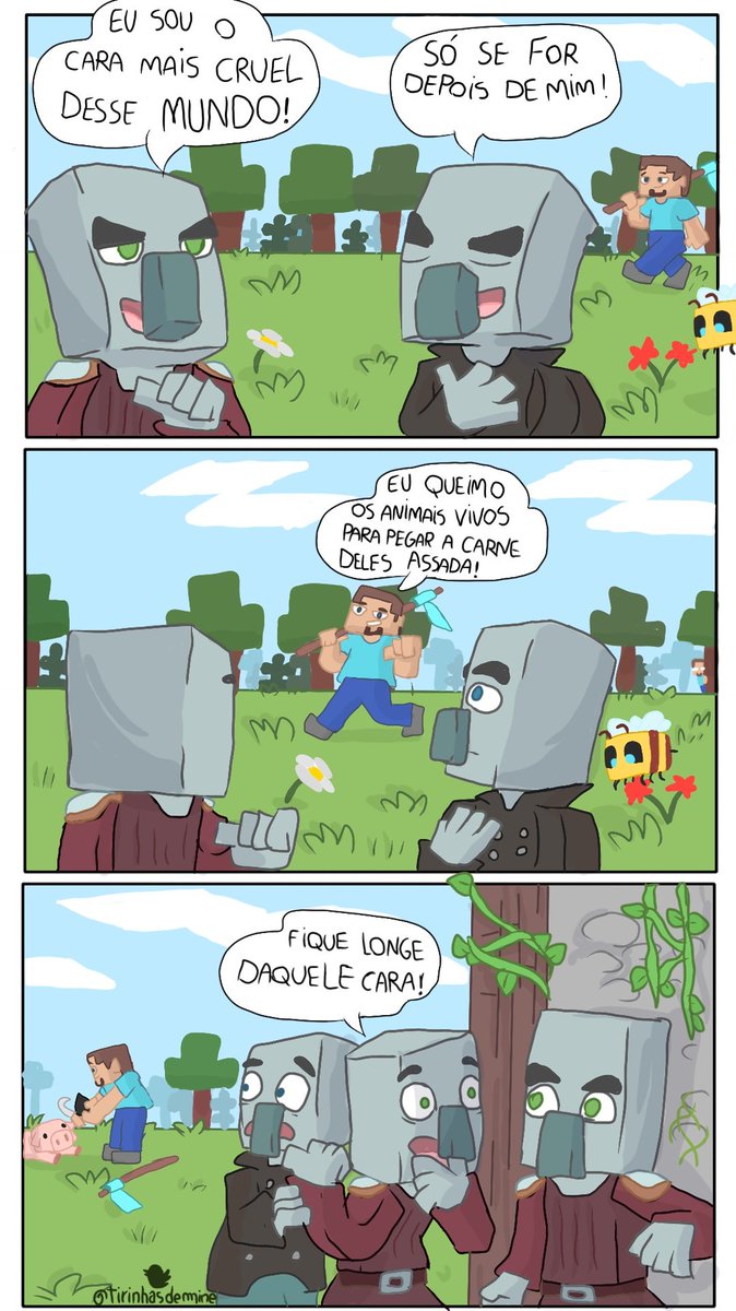 tirinhasdemine's tweet photo. muita crueldade bixo....
#Minecraft https://t.co/iGG9PrVFcJ