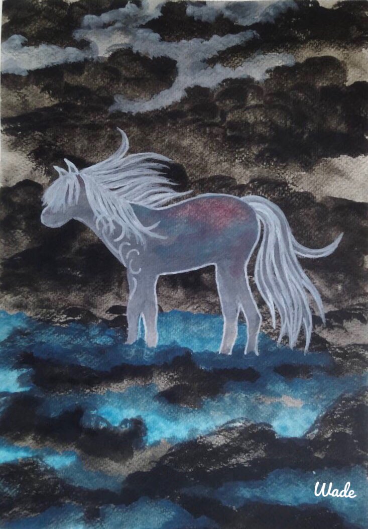 kruewade's tweet photo. Unicorn. 🦄 
#painting #artoftheday #ArtistOnTwitter #craft33gallery https://t.co/qP8h0xOOMJ