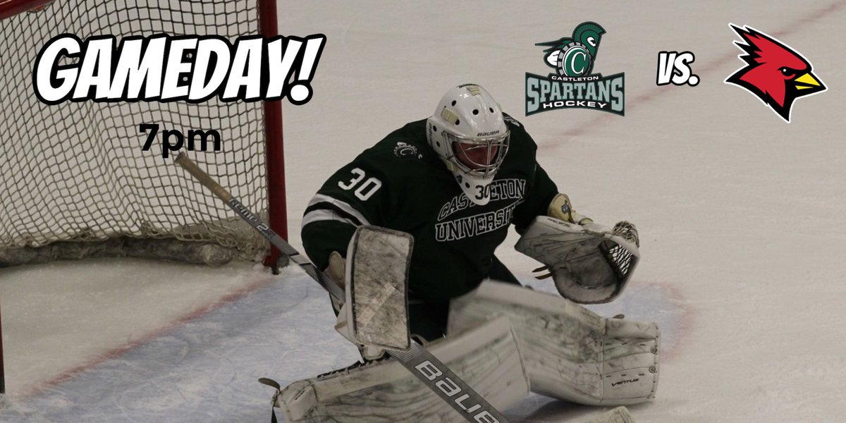 CastletonMHky's tweet photo. Back at it today! 

The Spartans head to Plattsburgh for a Non-Conference matchup. https://t.co/IW51vq2YJ4
