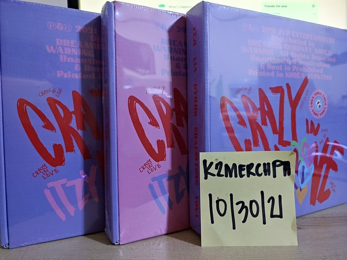 K2MerchPH's tweet photo. #K2UPDATES
โจ ITZY 1st Full Album CRAZY IN LOVE
โจ LALISA Solo Album (GOLD&BLACK ver.)
Arrived here in PH! Please wait for our message before you book/checkout your orders. Thank you so much, chinggu!!
^^ ๐ https://t.co/vjzdRMtlxO