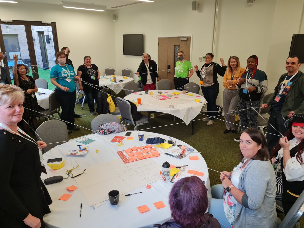 THINKFCCIC's tweet photo. At this point everyone had made a tool to turn hindering thoughts into something more helpful, played Community Asset Bingo and finally they were all connected through what they wanted to learn and share with each other. Thanks all for a great session. 
@LocalTrust #Connects21 https://t.co/6wi1JPVTPO