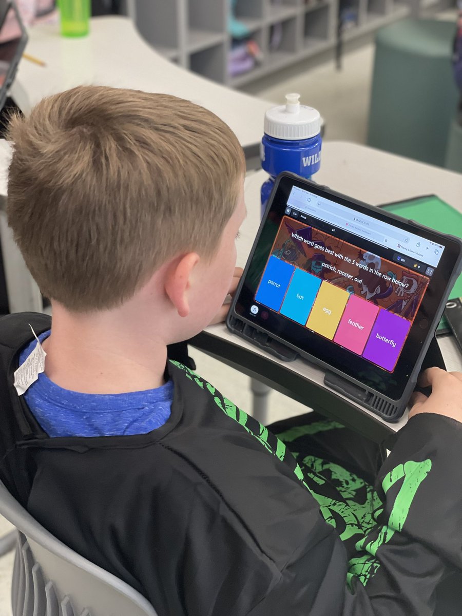 AVedeikis's tweet image. Third graders @WRES_Wildcats reviewed the analogy skills  we have been working on during #rssaig nurturing lessons using Quizziz. #rssextraordinary